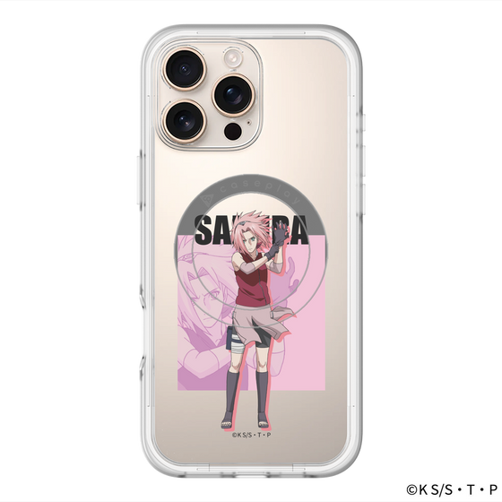 スリムプロテクションプレミアムケース with MagSafe［ NARUTO -ナルト- 疾風伝 - 春野サクラ ］