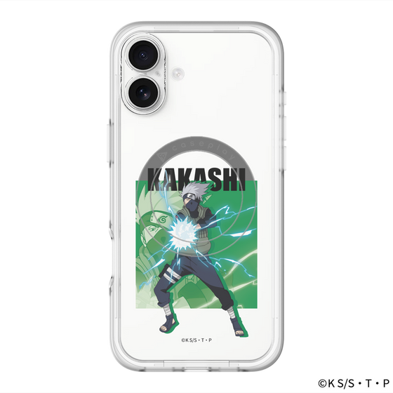 スリムプロテクションプレミアムケース with MagSafe［ NARUTO-ナルト- 疾風伝 - はたけカカシ ］