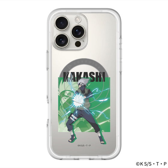 スリムプロテクションプレミアムケース with MagSafe［ NARUTO -ナルト- 疾風伝 - はたけカカシ ］