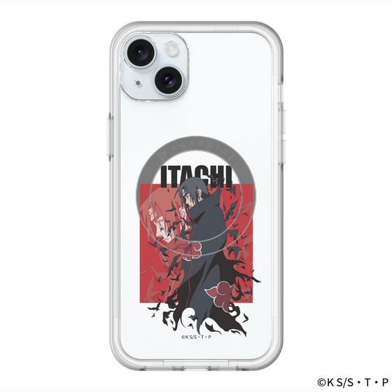 スリムプロテクションプレミアムケース with MagSafe［ NARUTO-ナルト- 疾風伝 - うちはイタチ ］