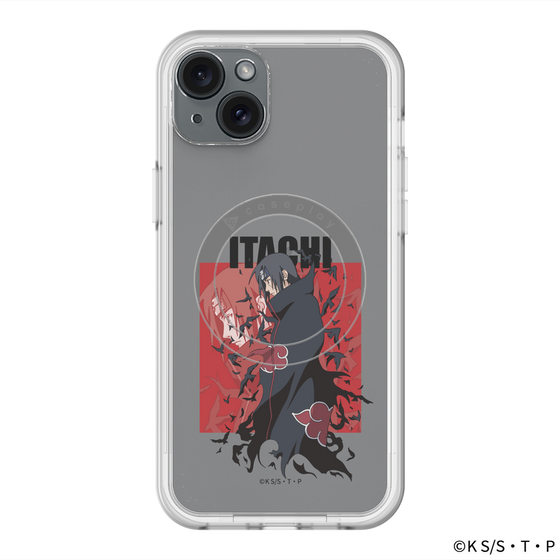 スリムプロテクションプレミアムケース with MagSafe［ NARUTO -ナルト- 疾風伝 - うちはイタチ ］