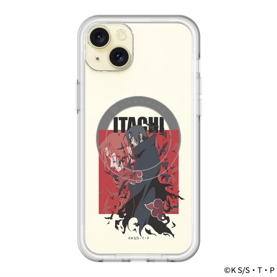 スリムプロテクションプレミアムケース with MagSafe［ NARUTO -ナルト- 疾風伝 - うちはイタチ ］