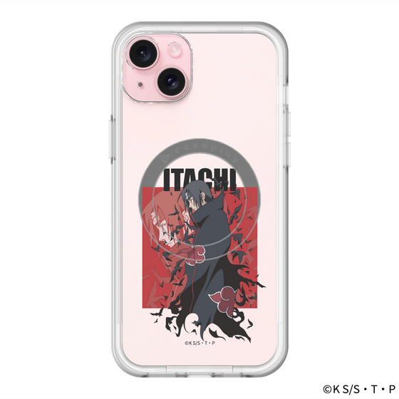 スリムプロテクションプレミアムケース with MagSafe［ NARUTO -ナルト- 疾風伝 - うちはイタチ ］