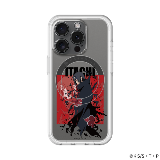 スリムプロテクションプレミアムケース with MagSafe［ NARUTO -ナルト- 疾風伝 - うちはイタチ ］