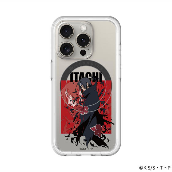 スリムプロテクションプレミアムケース with MagSafe［ NARUTO -ナルト- 疾風伝 - うちはイタチ ］