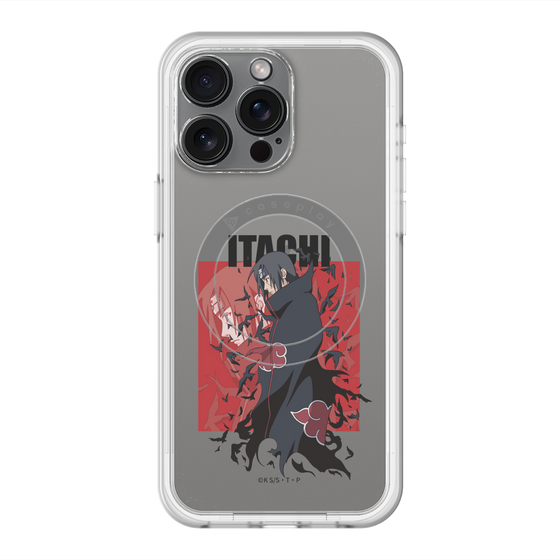 スリムプロテクションプレミアムケース with MagSafe［ NARUTO -ナルト- 疾風伝 - うちはイタチ ］