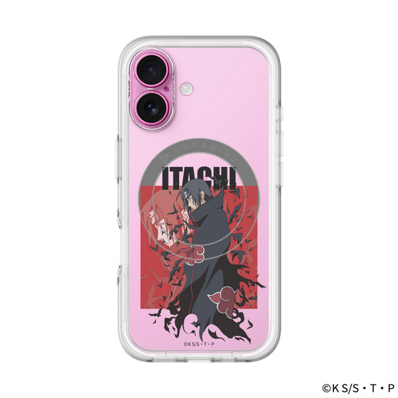 スリムプロテクションプレミアムケース with MagSafe［ NARUTO -ナルト- 疾風伝 - うちはイタチ ］