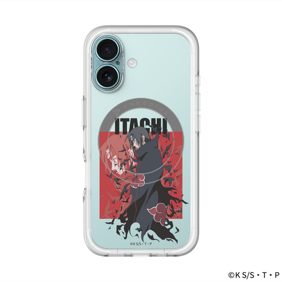 スリムプロテクションプレミアムケース with MagSafe［ NARUTO -ナルト- 疾風伝 - うちはイタチ ］