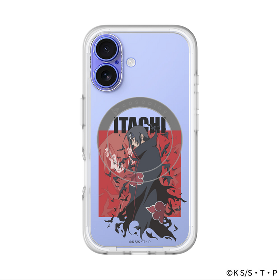 スリムプロテクションプレミアムケース with MagSafe［ NARUTO -ナルト- 疾風伝 - うちはイタチ ］