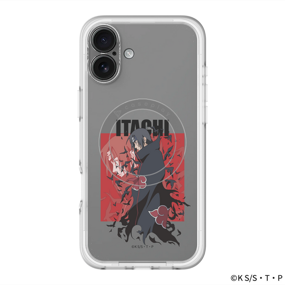 スリムプロテクションプレミアムケース with MagSafe［ NARUTO -ナルト- 疾風伝 - うちはイタチ ］