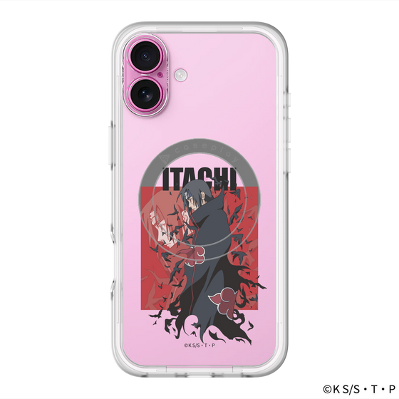 スリムプロテクションプレミアムケース with MagSafe［ NARUTO -ナルト- 疾風伝 - うちはイタチ ］