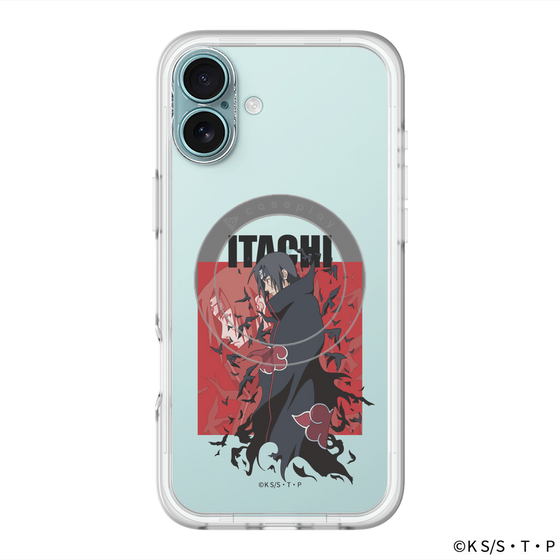 スリムプロテクションプレミアムケース with MagSafe［ NARUTO -ナルト- 疾風伝 - うちはイタチ ］