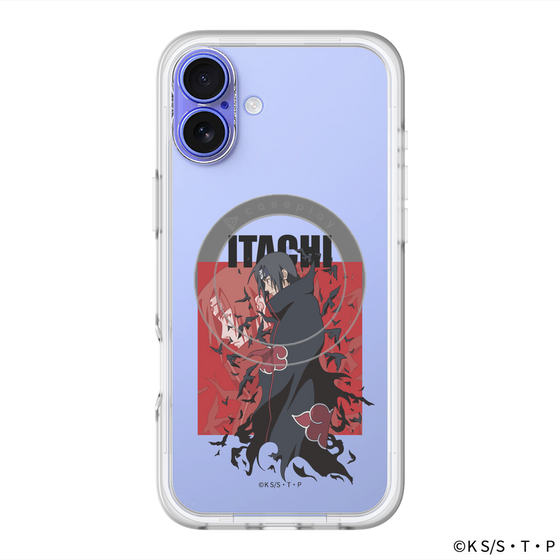 スリムプロテクションプレミアムケース with MagSafe［ NARUTO -ナルト- 疾風伝 - うちはイタチ ］