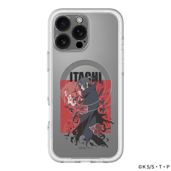 スリムプロテクションプレミアムケース with MagSafe［ NARUTO -ナルト- 疾風伝 - うちはイタチ ］