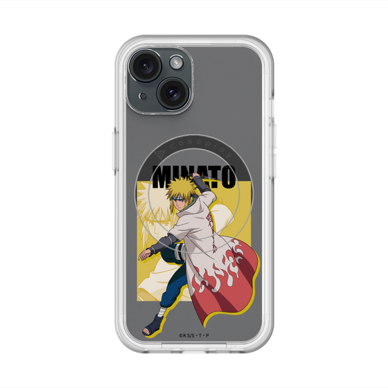 スリムプロテクションプレミアムケース with MagSafe［ NARUTO -ナルト- 疾風伝 - 波風ミナト ］