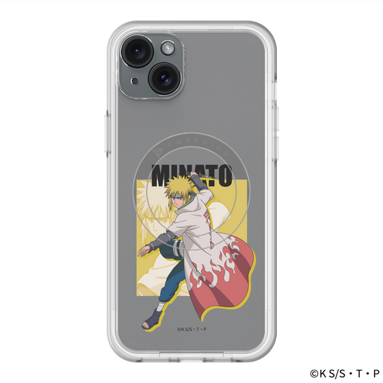 スリムプロテクションプレミアムケース with MagSafe［ NARUTO -ナルト- 疾風伝 - 波風ミナト ］