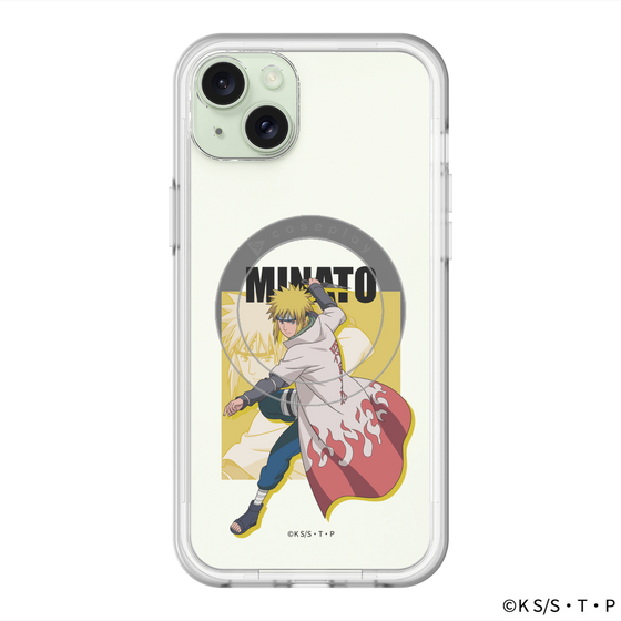 スリムプロテクションプレミアムケース with MagSafe［ NARUTO -ナルト- 疾風伝 - 波風ミナト ］
