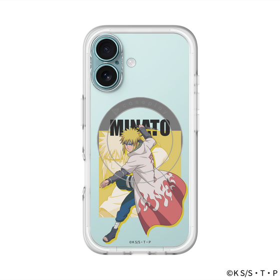 スリムプロテクションプレミアムケース with MagSafe［ NARUTO -ナルト- 疾風伝 - 波風ミナト ］