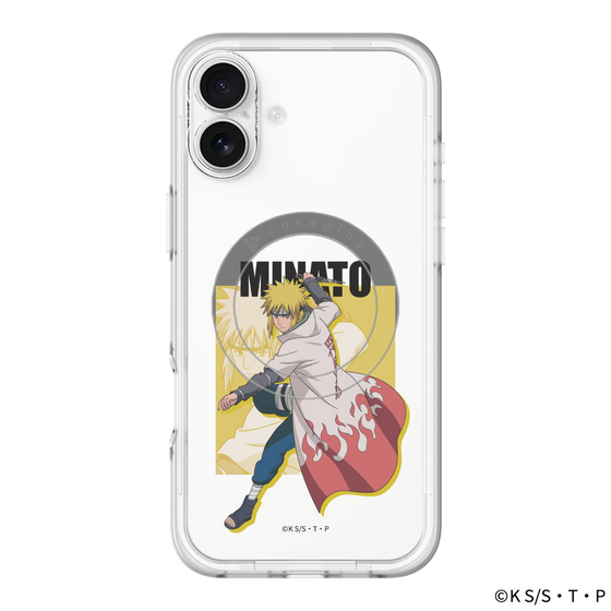 スリムプロテクションプレミアムケース with MagSafe［ NARUTO-ナルト- 疾風伝 - 波風ミナト ］