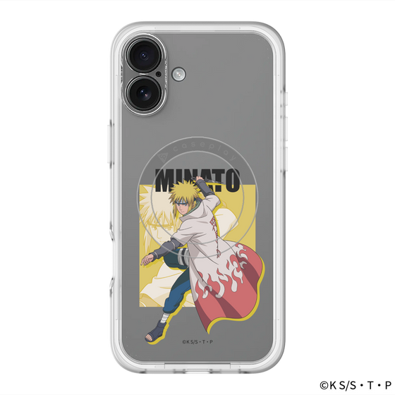 スリムプロテクションプレミアムケース with MagSafe［ NARUTO -ナルト- 疾風伝 - 波風ミナト ］