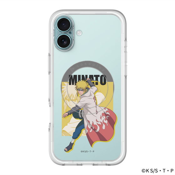スリムプロテクションプレミアムケース with MagSafe［ NARUTO -ナルト- 疾風伝 - 波風ミナト ］