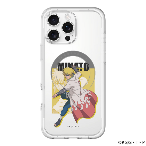 スリムプロテクションプレミアムケース with MagSafe［ NARUTO-ナルト- 疾風伝 - 波風ミナト ］