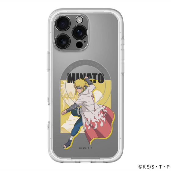 スリムプロテクションプレミアムケース with MagSafe［ NARUTO -ナルト- 疾風伝 - 波風ミナト ］