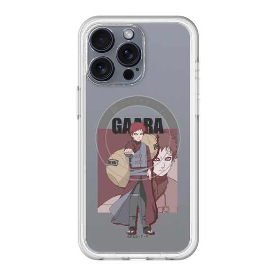 スリムプロテクションプレミアムケース with MagSafe［ NARUTO -ナルト- 疾風伝 - 我愛羅 ］