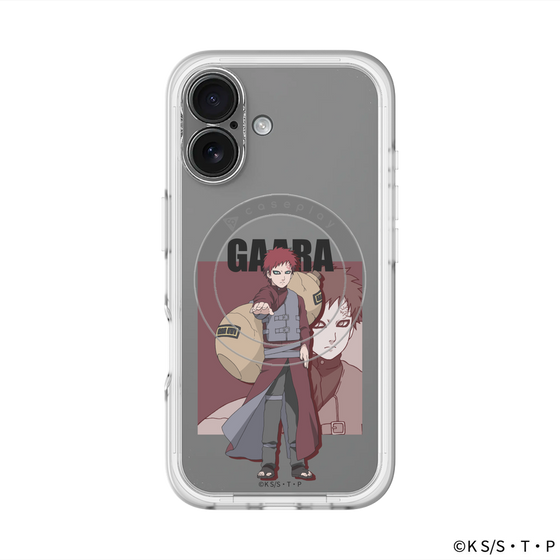 スリムプロテクションプレミアムケース with MagSafe［ NARUTO -ナルト- 疾風伝 - 我愛羅 ］