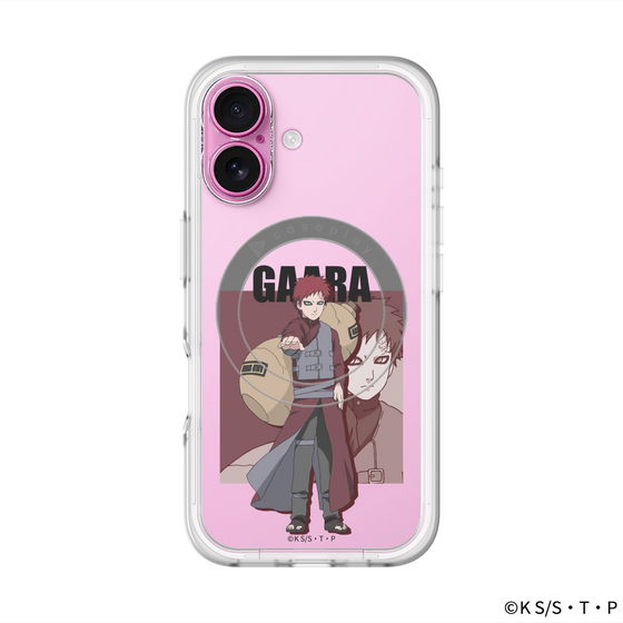 スリムプロテクションプレミアムケース with MagSafe［ NARUTO -ナルト- 疾風伝 - 我愛羅 ］