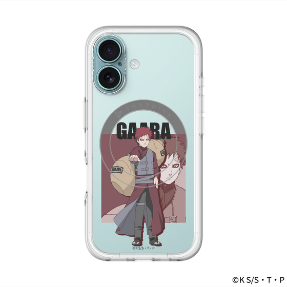 スリムプロテクションプレミアムケース with MagSafe［ NARUTO -ナルト- 疾風伝 - 我愛羅 ］