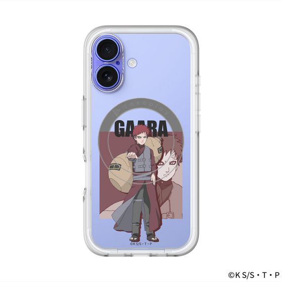 スリムプロテクションプレミアムケース with MagSafe［ NARUTO -ナルト- 疾風伝 - 我愛羅 ］