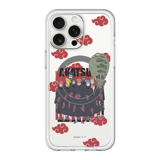 スリムプロテクションプレミアムケース with MagSafe［ NARUTO -ナルト- 疾風伝 - 暁 ］