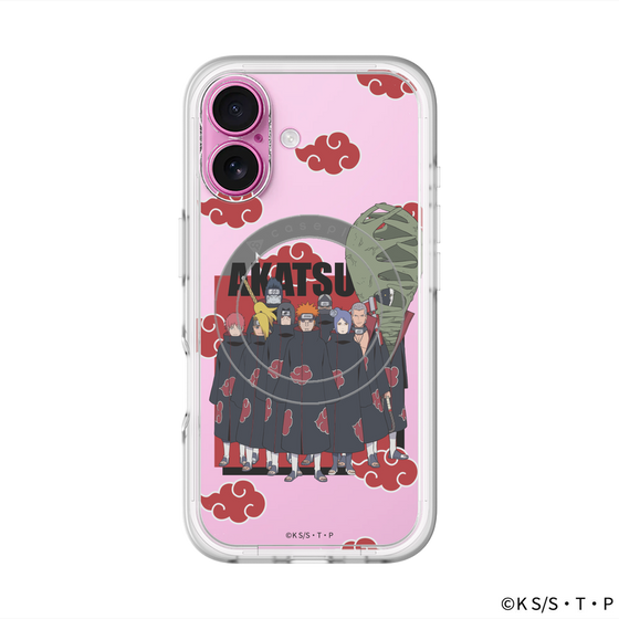 スリムプロテクションプレミアムケース with MagSafe［ NARUTO -ナルト- 疾風伝 - 暁 ］