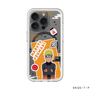 スリムプロテクションプレミアムケース with MagSafe［ NARUTO -ナルト- 疾風伝 - ステッカー - うずまきナルト ］