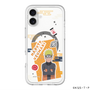 スリムプロテクションプレミアムケース with MagSafe［ NARUTO-ナルト- 疾風伝 - ステッカー - うずまきナルト ］
