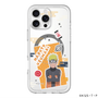 スリムプロテクションプレミアムケース with MagSafe［ NARUTO-ナルト- 疾風伝 - ステッカー - うずまきナルト ］