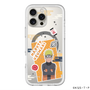 スリムプロテクションプレミアムケース with MagSafe［ NARUTO -ナルト- 疾風伝 - ステッカー - うずまきナルト ］