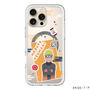 スリムプロテクションプレミアムケース with MagSafe［ NARUTO -ナルト- 疾風伝 - ステッカー - うずまきナルト ］