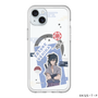 スリムプロテクションプレミアムケース with MagSafe［ NARUTO-ナルト- 疾風伝 - ステッカー - うちはサスケ ］