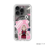 スリムプロテクションプレミアムケース with MagSafe［ NARUTO -ナルト- 疾風伝 - ステッカー - 春野サクラ ］