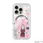 スリムプロテクションプレミアムケース with MagSafe［ NARUTO -ナルト- 疾風伝 - ステッカー - 春野サクラ ］