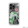 スリムプロテクションプレミアムケース with MagSafe［ NARUTO -ナルト- 疾風伝 - ステッカー - はたけカカシ ］