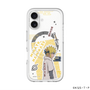スリムプロテクションプレミアムケース with MagSafe［ NARUTO-ナルト- 疾風伝 - ステッカー - 波風ミナト ］