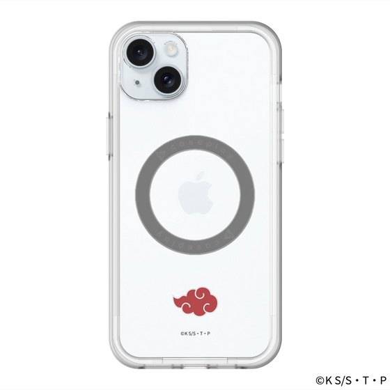 スリムプロテクションプレミアムケース with MagSafe［ NARUTO-ナルト- 疾風伝 - 暁 - マーク ］