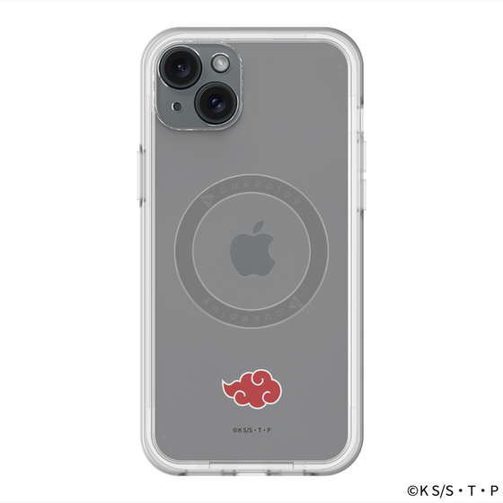 スリムプロテクションプレミアムケース with MagSafe［ NARUTO -ナルト- 疾風伝 - 暁 - マーク ］