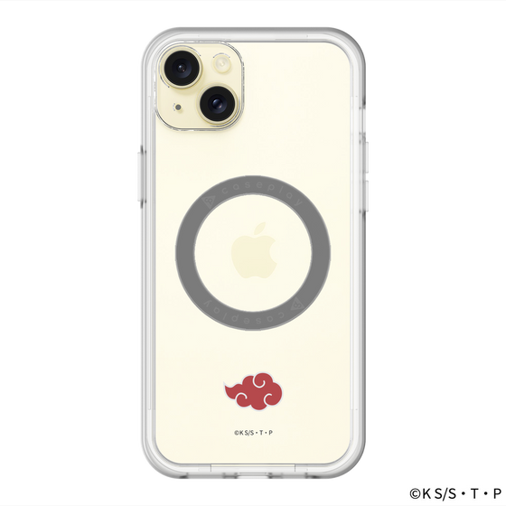 スリムプロテクションプレミアムケース with MagSafe［ NARUTO -ナルト- 疾風伝 - 暁 - マーク ］