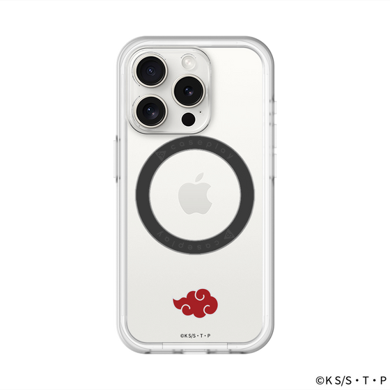 スリムプロテクションプレミアムケース with MagSafe［ NARUTO-ナルト- 疾風伝 - 暁 - マーク ］