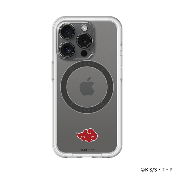 スリムプロテクションプレミアムケース with MagSafe［ NARUTO -ナルト- 疾風伝 - 暁 - マーク ］