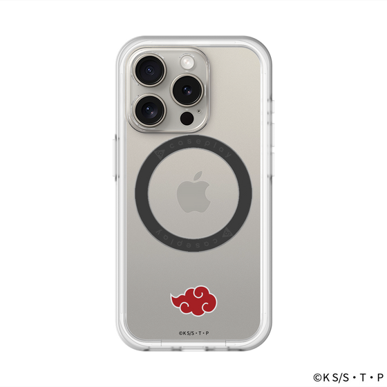 スリムプロテクションプレミアムケース with MagSafe［ NARUTO -ナルト- 疾風伝 - 暁 - マーク ］